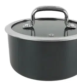 Panvice, lievanečníky MAKRO - Panvica s pokrievkou 18cm