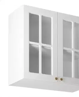 Kuchynské skrinky visiace Kuchynská skrinka linea g80s white