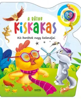 Leporelá, krabičky, puzzle knihy A bátor kiskakas - Kis barátok nagy kalandjai