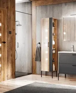 Skrinky do kúpeľne ArtCom Zrkadlová skrinka MADERA Artisan 841 | 80 cm