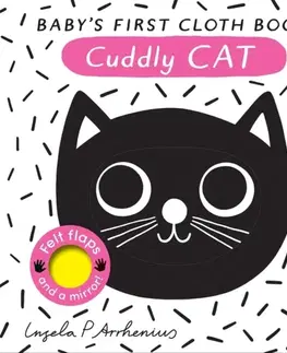 Nalepovačky, vystrihovačky, skladačky Baby's First Cloth Book: Cuddly Cat - Nosy Crow Ltd