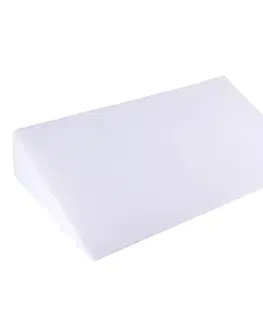 Vankúše 4Home Penový klinový podhlavník froté, 80 x 50 x 20 cm