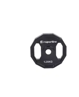 Závažia k činkám Pogumovaný kotúč inSPORTline Ruberton 1,25 kg 30 mm