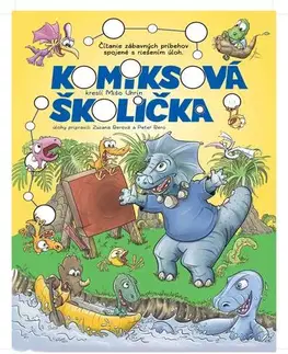 Príprava do školy, pracovné zošity Komiksová školička - Mišo Uhrín,Peter Bero,Zuzana Berová