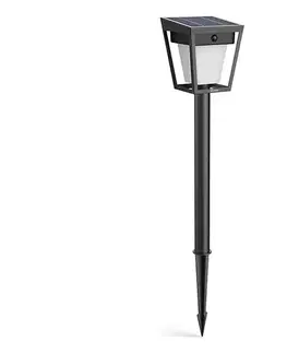 Lampy Philips - LED Solárna lampa so senzorom NISSA LED/1,8W/3,7V 3000K IP44 8720169362147
