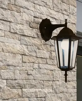 Solárne dekoračné lampy Záhradná lampa DONNA OL-2237-01 BLACK KD1