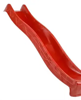 Detské ihriská Šmýkačka 120 červená