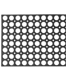 Koberce Rohož Honey Comb EU5000302 45x75 cm čierna