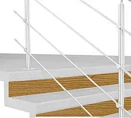 Schodové podstupnice Podstupnica TOPSTEP Flex Dub natur