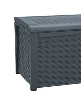 Úložné boxy a chladničky KETER Úložný box BRUNEJ 416L | grafit
