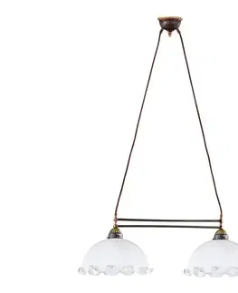 Svietidlá Kolarz 731.82.74 - Luster na lanku NONNA 2xE27/75W/230V 731.82.74