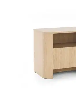 Nábytok ArtPS Nočný stolík ABRIN S52 | dub vincenza