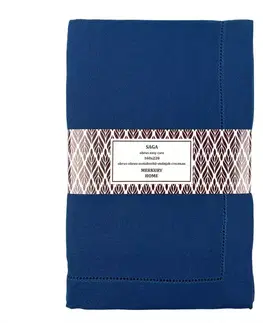Bytový textil Obrus SAGA indigo 160x220 easy care