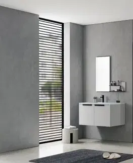 Sprchovacie kúty HOPA - Sprchové dvere BELVER BLACK - Farba rámu - Čierna, Rozmer A - 120 cm, Smer zatvárania - Univerzálny Ľavé / Pravé, Výplň - Číre bezpečnostné sklo - 8 mm BCBELV12BCN