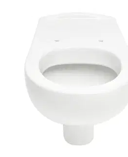 Záchody WC závesné predĺžené VitrA Conforma bez sedátka 5813-003-0075 5813-003-0075