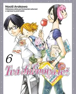 Manga Tvá dubnová lež 6 - Naoši Arakawa,Naoši Arakawa,Anna Křivánková