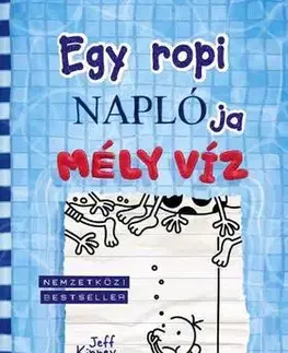 Dobrodružstvo, napätie, western Egy ropi naplója 15 - Mély víz - Jeff Kinney,Máté Gyurkovics