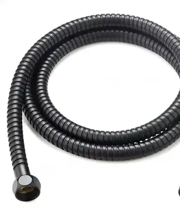 Sprchové hadice Sprchová hadica čierna Rea Black 150 cm