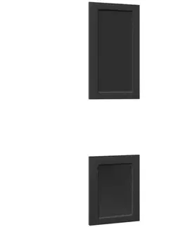 Kuchynské skrinky Čelo skrinky Luxeo F15-D60PWN rám black