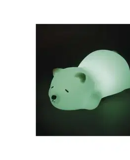Lampy  LED RGB Nabíjateľné nočné svetlo LED/3,7V 1200 mAh medveď P3325