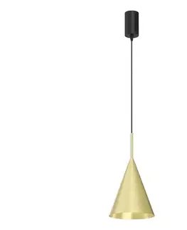 Svietidlá  Luster na lanku CAPITAL 1xGX53/15W/230V pr. 17 cm zlatý MLP0963
