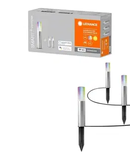 Záhradné lampy Ledvance - Rozširovacia SADA 3x LEDRGBWVonkajšia lampa SMART 3xLED/1,9W/230V Wi-Fi 4058075478237