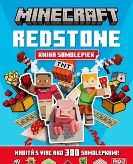 Pre deti a mládež - ostatné Minecraft - Redstone - Kniha samolepiek - Kolektív autorov
