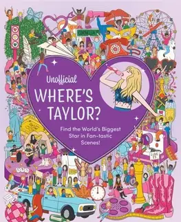 Nalepovačky, vystrihovačky, skladačky Unofficial Where's Taylor? - of Chartwell Books