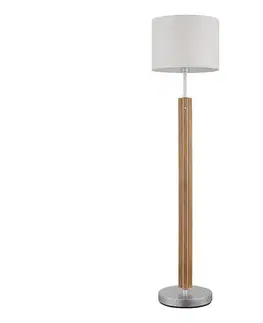 Lampy Globo - stmievateľná stojacia LED lampa LED/21W/230V + 1xE27/25W 41730246