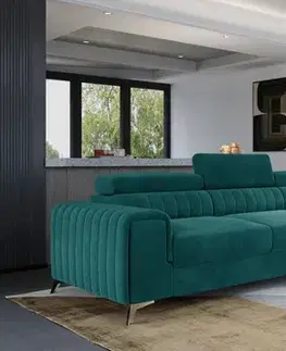 Rohové sedačky LAURA 38 rozkladacia rohova sedacka Mat Velvet 75