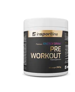 Stimulanty a energizéry Výživový doplnok inSPORTline Pre Workout 240g energy drink