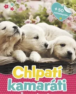 Nalepovačky, vystrihovačky, skladačky Chlpatí kamaráti - Šteniatka - Cuberdon,Tomáš Florek