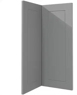 MDF fronty PVC Dvierka Quantum W12/60 dust grey