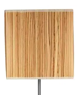 Stolové lampy Stolová lampa zo saténu/borovice kajmanskej