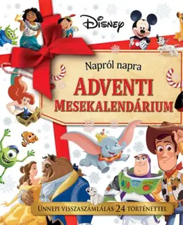 Rozprávky Disney: Adventi mesekalendárium 2025 - Ünnepi visszaszámlálás 24 történettel