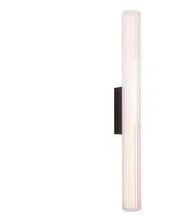 Svietidlá MAXLIGHT W0365 -LED Kúpeľňové nástenné svietidlo FAYETTE LED/12W/230V IP44 čierna W0365