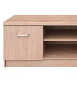 TV stolíky KONDELA Topty Typ 35 2D tv stolík dub sonoma