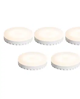 LED osvetlenie Sada 5 stmievateľných LED žiaroviek GX53 7W 750 lm 3000K