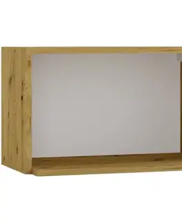 Kuchynské skrinky visiace Kuchynská Skrinka Isabel WO60 MV čierna/artisan