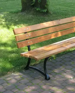 Záhradné lavice Parková lavica - FSC ROJAPLAST