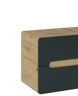 Umývadlá COMAD - Skrinka pod umývadlo na dosku 80cm 2 zásuvky ARUBA COSMOS 5907611647394