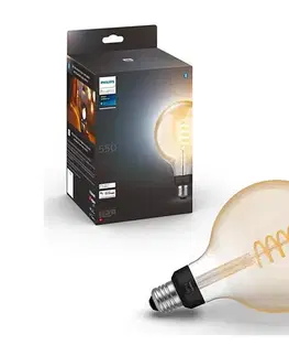 LED osvetlenie LED Stmievateľná žiarovka Philips Hue WHITE AMBIANCE G125 E27/7W/230V 2200-4500K 871951430154200
