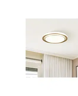 Svietidlá Eglo 902045 - LED stropné svietidlo MOSCHELLA LED/36W/230V Ø 49 cm, zlaté 902045