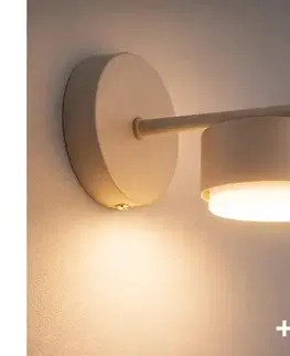 Svietidlá BRILAGI - LED RGB stmievateľné nástenné svietidlo MONO 1xGX53/14W/230V Wi-Fi Tuya béžové BG4587+IM1490