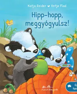 Leporelá, krabičky, puzzle knihy Hipp-hopp, meggyógyulsz! - Katja Reiderová