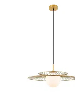 Svietidlá  MDM-4000/1 GD - Luster na lanku SARAH 1xE27/40W/230V MDM-4000/1 GD