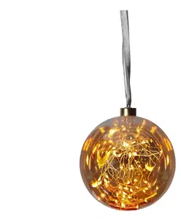 Vianočné dekorácie Eglo 410591 - LED Vianočná dekorácia GLOW 40xLED/0,064W/3/230V pr. 15 cm 410591