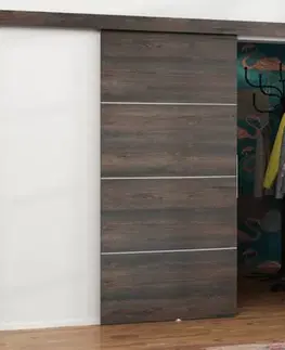 Posuvné dvere KIER Posuvné dvere MALIBU PLUS | 80 cm Farba: Jaseň
