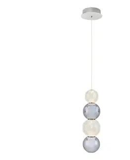 Svietidlá  Závesný LED luster CREMONA na lanku LED/7W/230V 3000K matný chróm 414LRC1408