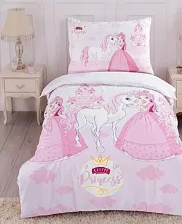 Obliečky Obliečky bavlnené Princess 200x140cm+90x70cm TiaHome
